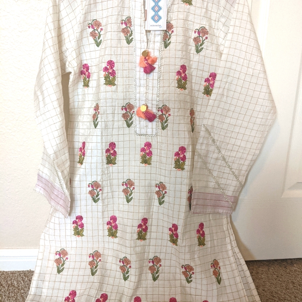 Beautiful edenrobe fully embroided kurta size medium
